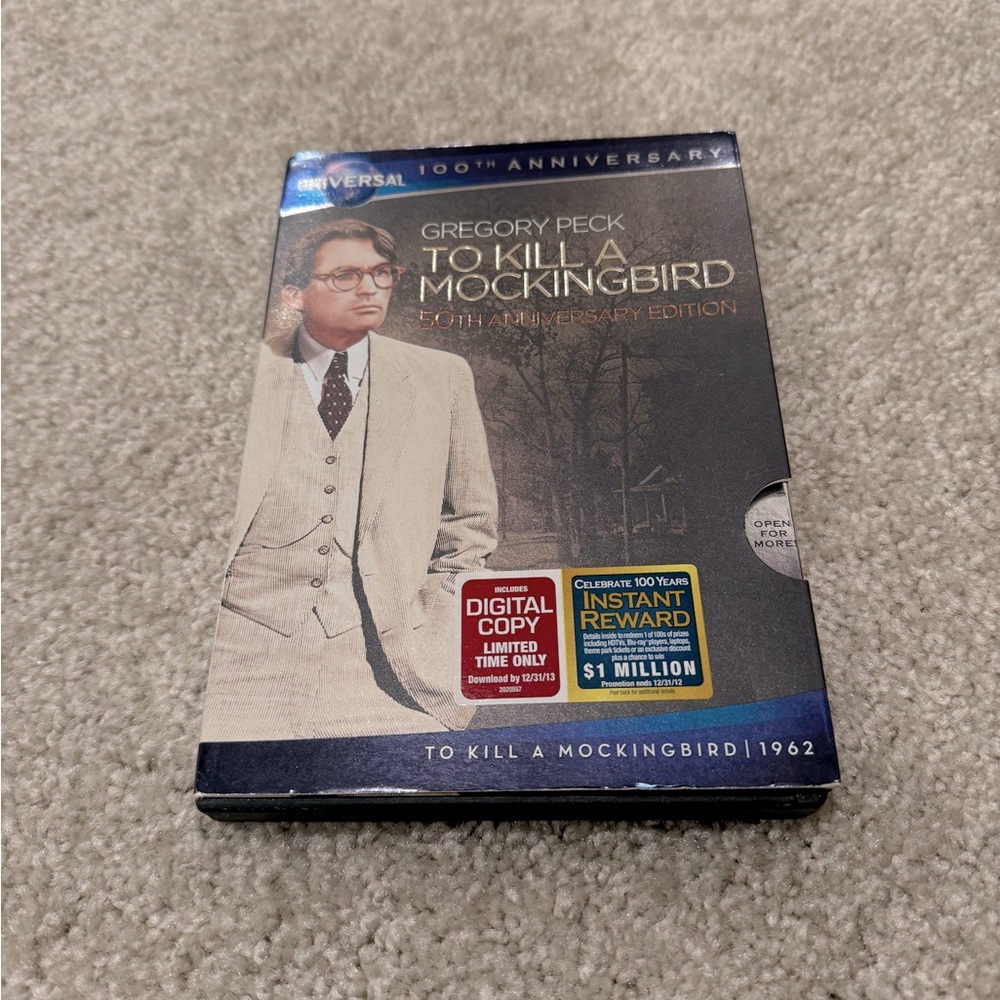 To kill a mockingbird 50th anniversary edition sealed dvd